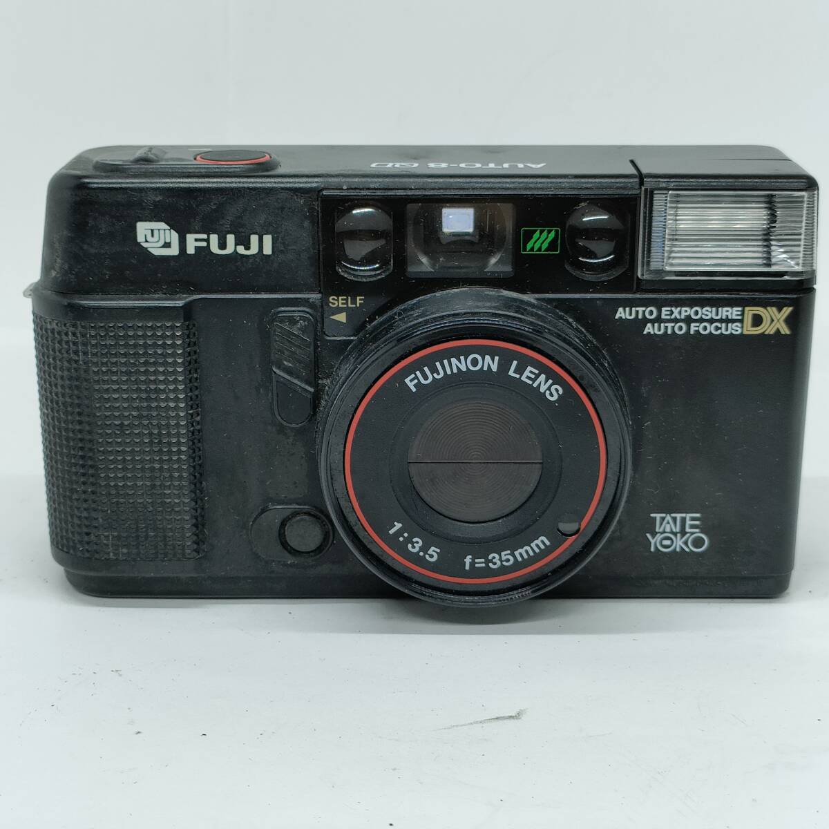 B437) FUJI AUTO-8 QD コンパクトフィルムカメラ　ジャンク