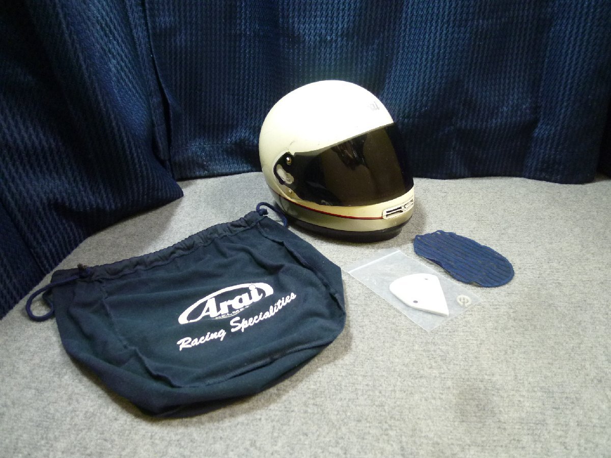 ▲ Arai HELMET アライ ヘルメット FT SNELL 85 サイズ 59・60cm フルフェイス 当時物 ▲