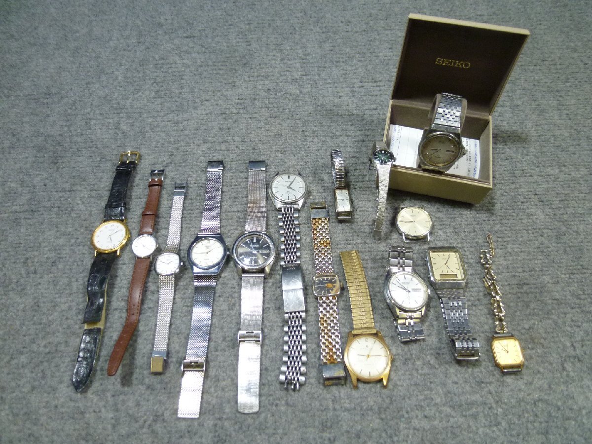 ▲ まとめ売り SEIKO セイコー 腕時計 15本セット メンズ レディース ウォッチ ▲ ③