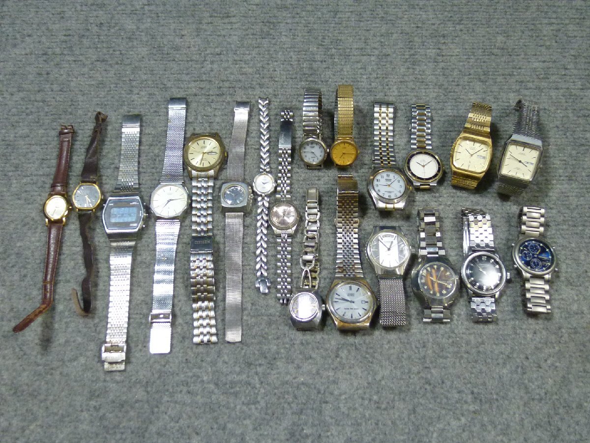 ▲ まとめ売り CITIZEN シチズン 腕時計 20本セット メンズ レディース ウォッチ ▲ ①