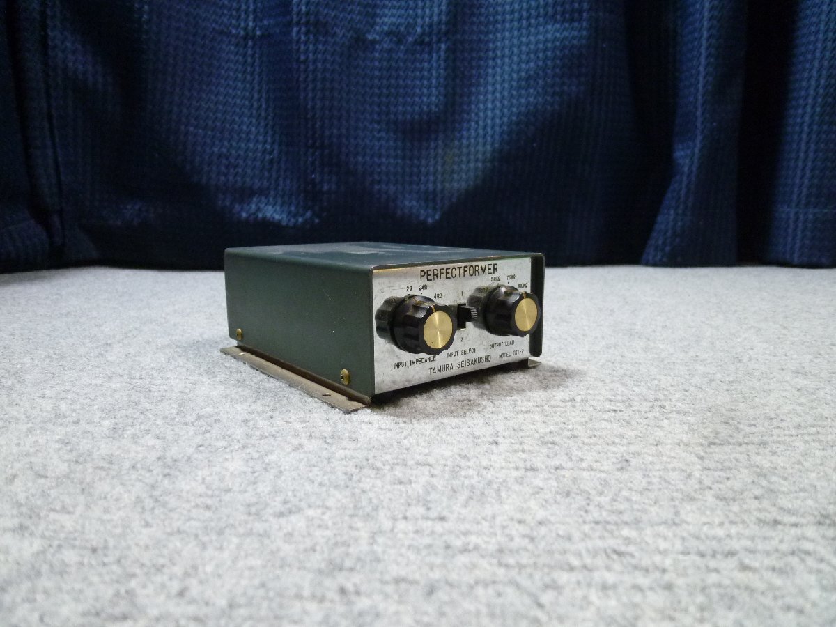 ▲ TAMURA 田村製作所 TST-2 PERFECTFORMER 昇圧トランス ▲