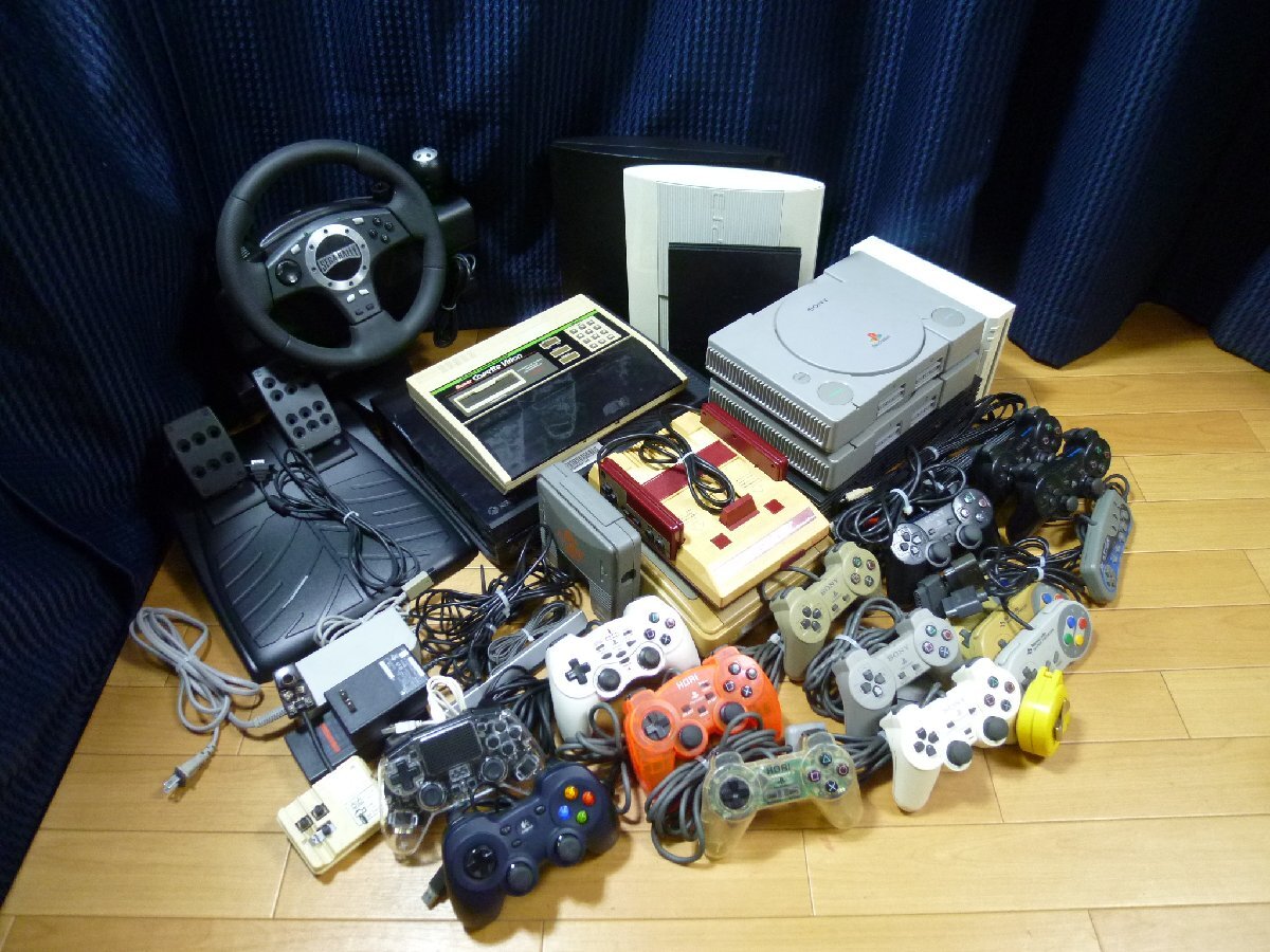 ▲ まとめ売り ゲーム機 本体 コントローラー など PS3 PS2 PS プレステ スーパーファミコン ファミコン など ▲