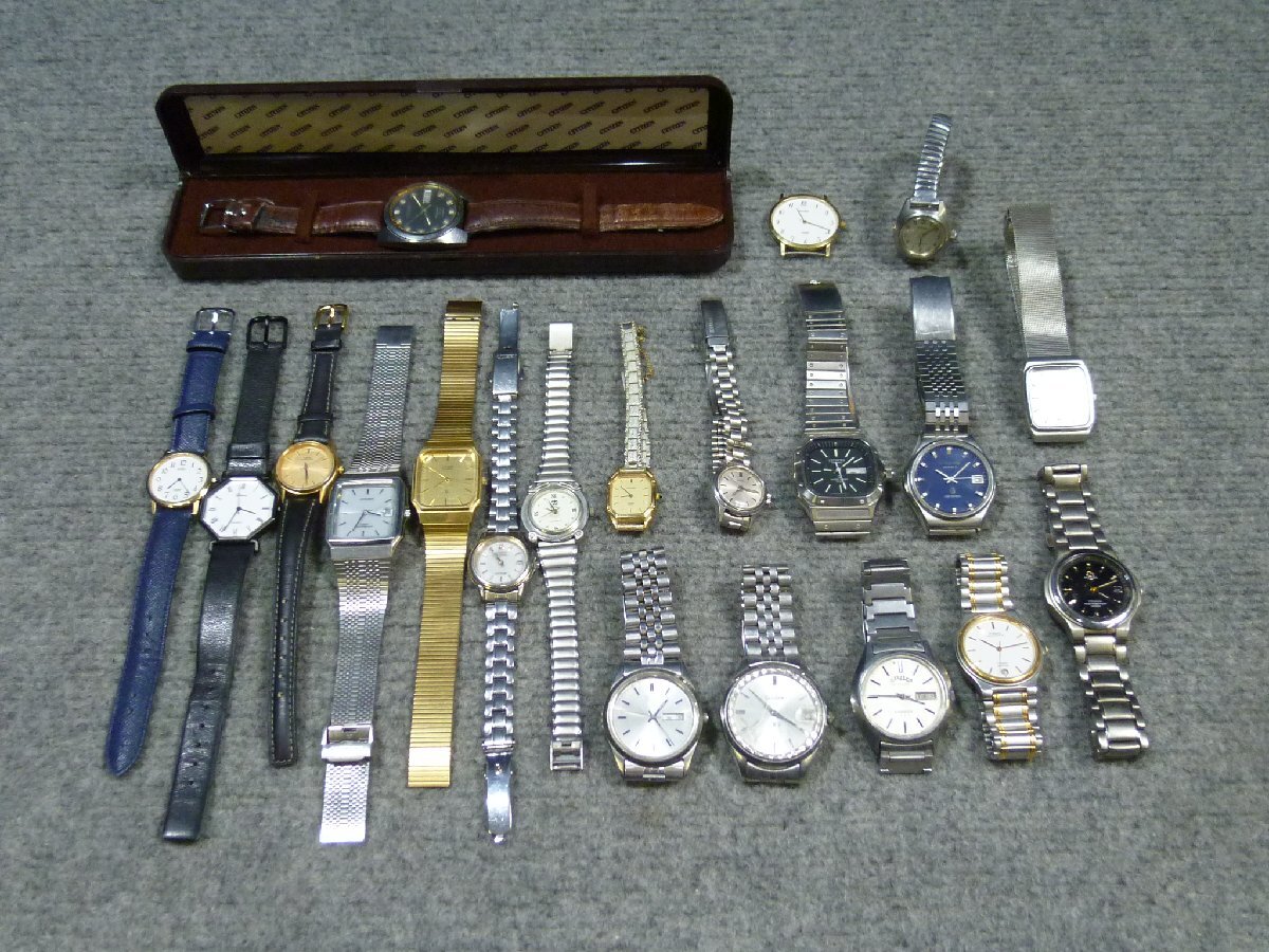▲ まとめ売り CITIZEN シチズン 腕時計 20本セット メンズ レディース ウォッチ ▲ ⑤
