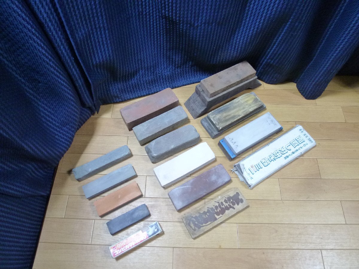 ▲ まとめ売り 砥石 15点セット KING キング コンビカマト K-40 など 大工道具 ▲