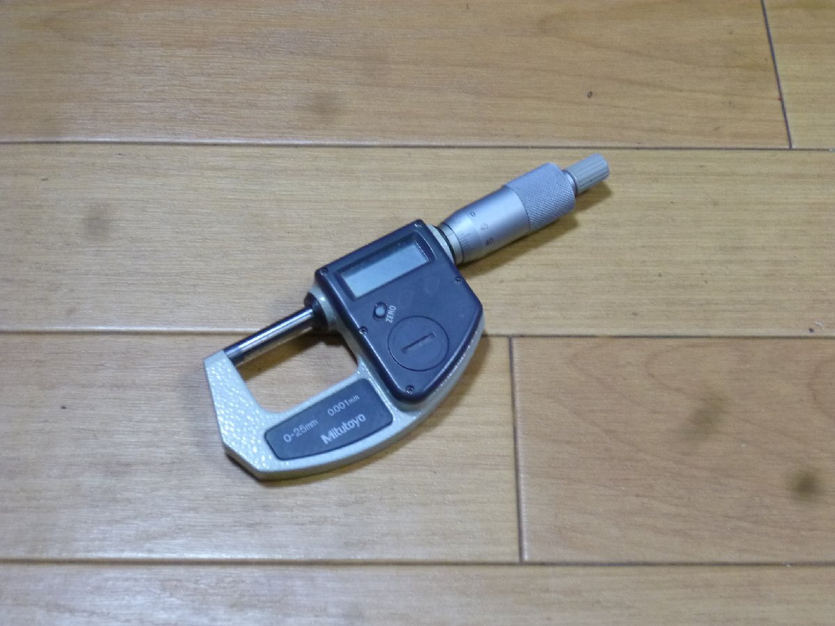 ▲ Mitutoyo ミツトヨ 293-805 0-25ｍｍ 0.001mm デジタル マイクロメーター ▲