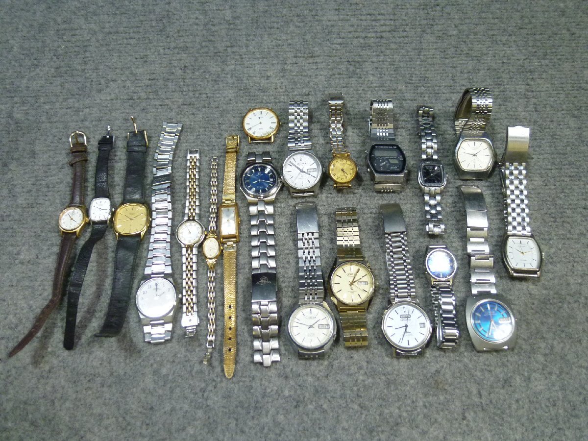▲ まとめ売り CITIZEN シチズン 腕時計 20本セット メンズ レディース ウォッチ ▲ ②