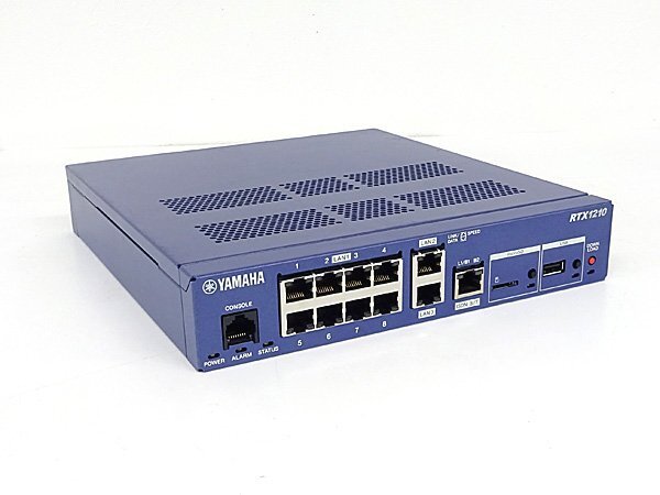 ＃YAMAHA/ヤマハ ギガアクセスVPNルーター RTX1210 ファームウェア 14.01.42 初期化済 No.5