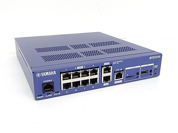 ＃YAMAHA/ヤマハ ギガアクセスVPNルーター RTX1210 ファームウェア 14.01.42 初期化済 No.7