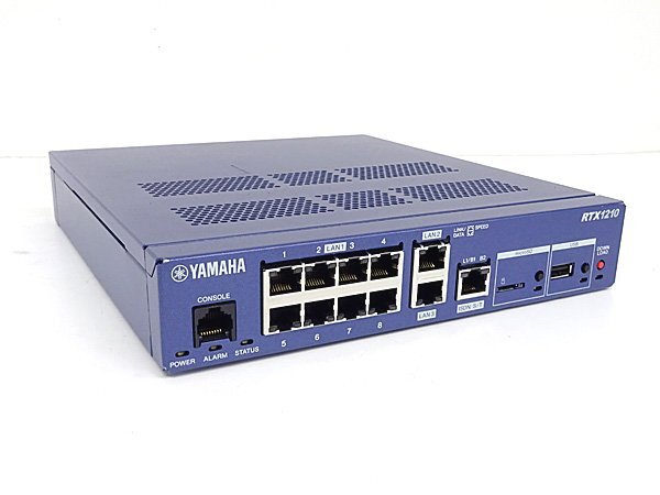 ＃YAMAHA/ヤマハ ギガアクセスVPNルーター RTX1210 ファームウェア 14.01.42 初期化済 No.11