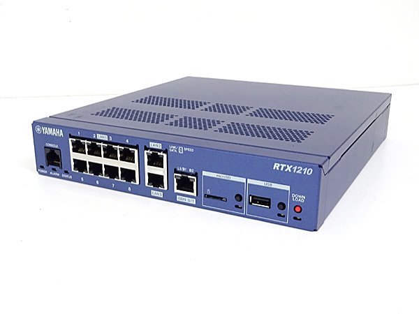 ＃YAMAHA/ヤマハ ギガアクセスVPNルーター RTX1210 ファームウェア 14.01.42 初期化済 No.12