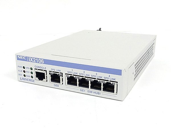 ＃NEC UNIVERGE IX2106 VPN対応高速アクセスルーター 初期化済 No.2