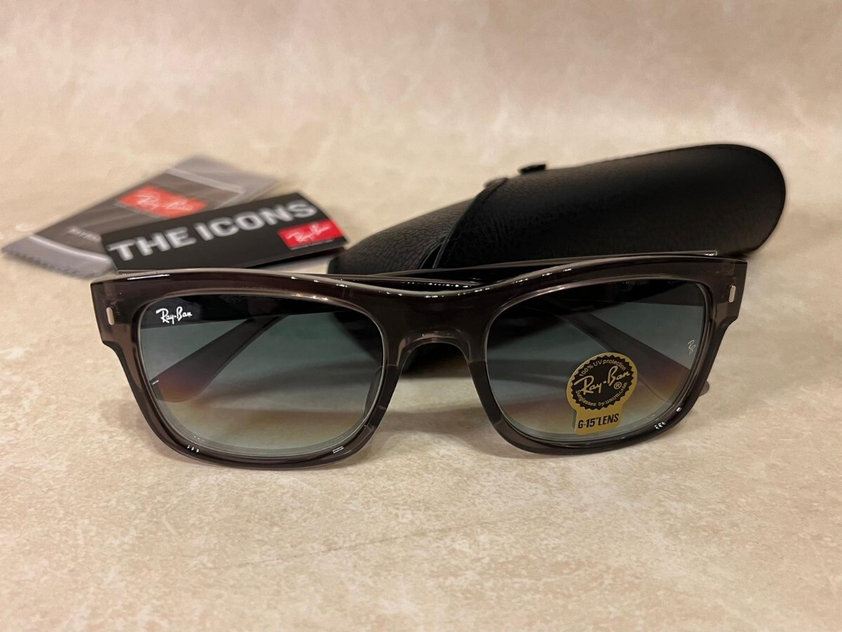 レイバン　Ray-Ban　サングラス　グラディエント　ブルーレンズ