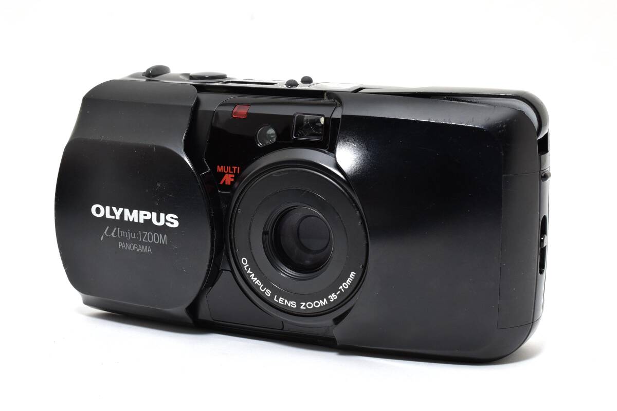 6650 【難あり品(ジャンク）】 Olympus Μ Zoom Panorama 35mm Point & Shoot Film Camera オリンパス コンパクトフィルムカメラ