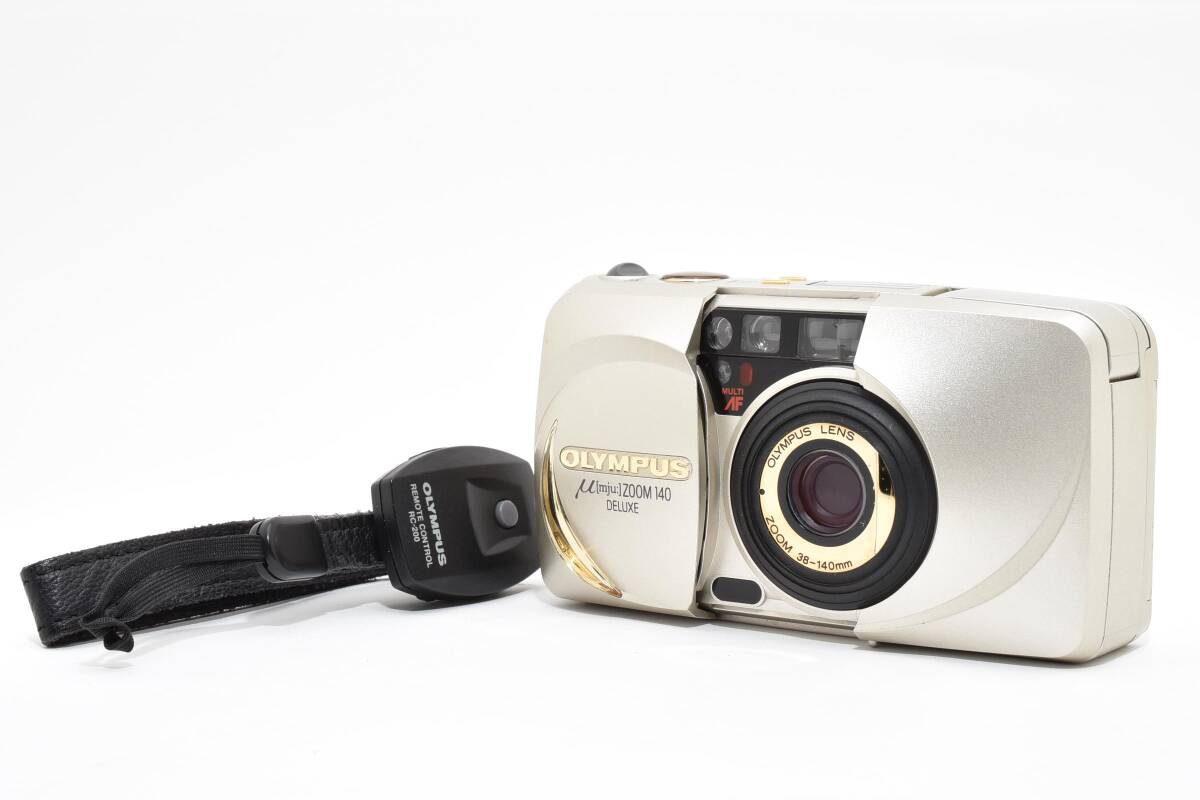 6656 【難あり品(ジャンク）】 Olympus Μ Zoom 140 Deluxe 35mm Point & Shoot Film Camera オリンパス コンパクトフィルムカメラ