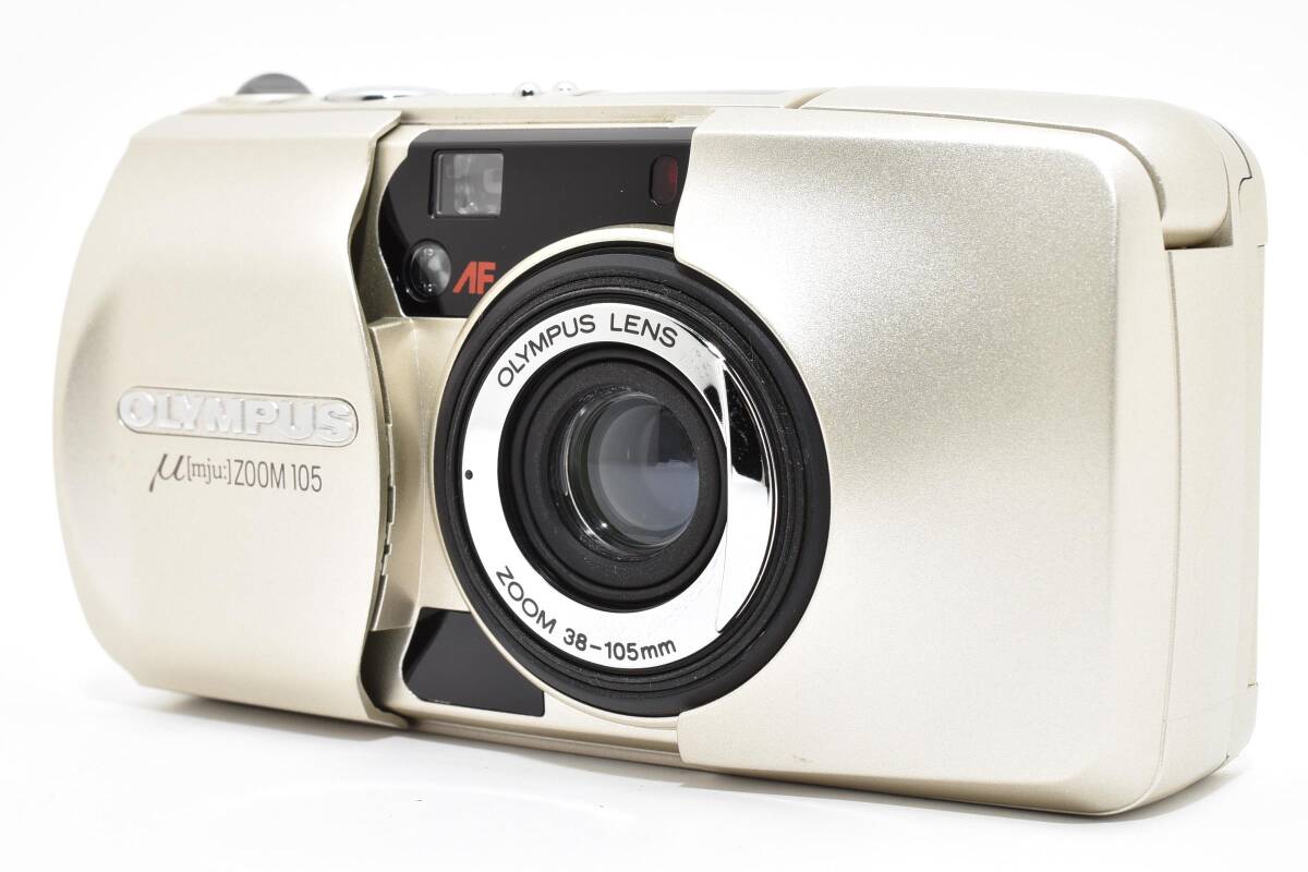 6657 【ジャンク】 Olympus Μ Zoom 105 35mm Point & Shoot Film Camera オリンパス コンパクトフィルムカメラ