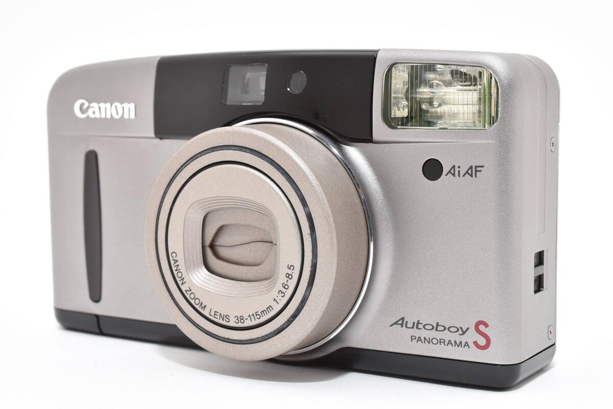 6658 【並品】 Canon Autoboy S Panorama 35mm Point & Shoot Film Camera 動作確認済 キャノン コンパクトフィルムカメラ