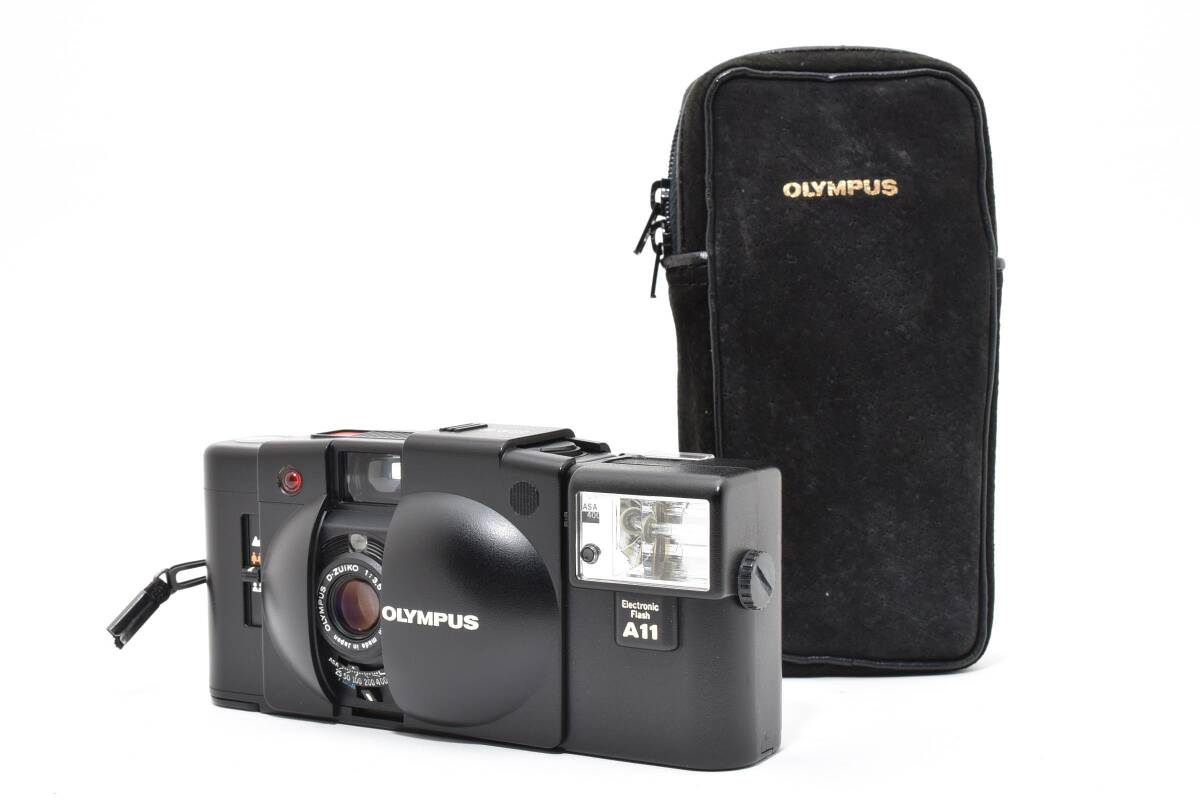 6662 【良品】 Olympus Xa2 35mm Compact Film Camera 動作確認済 オリンパス コンパクトフィルムカメラ