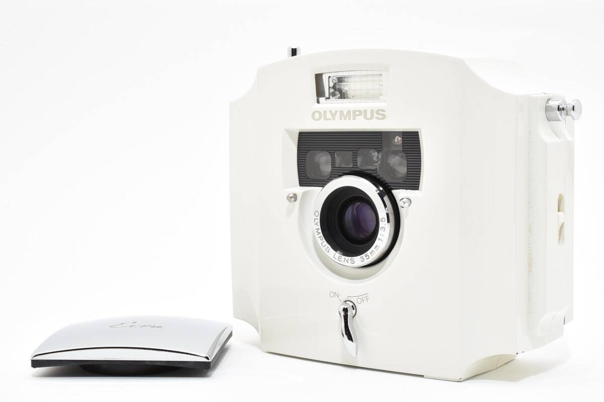 6669 【ジャンク】 Olympus Ecru 35mm Point & Shoot Film Camera オリンパス コンパクトフィルムカメラ