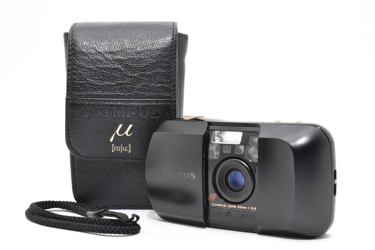 6670 【並品】 Olympus Μ Panorama 35mm Point & Shoot Film Camera 動作確認済 オリンパス コンパクトフィルムカメラ