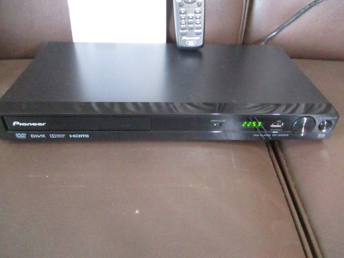 まぁまぁ綺麗★動作品 DVDプレーヤー Pioneer DV-3030V 再生OK リモコン・取説付★80