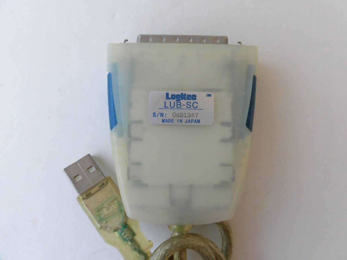 Logitec USB-SCSI変換アダプター LUB-SC (ドライバ付属)