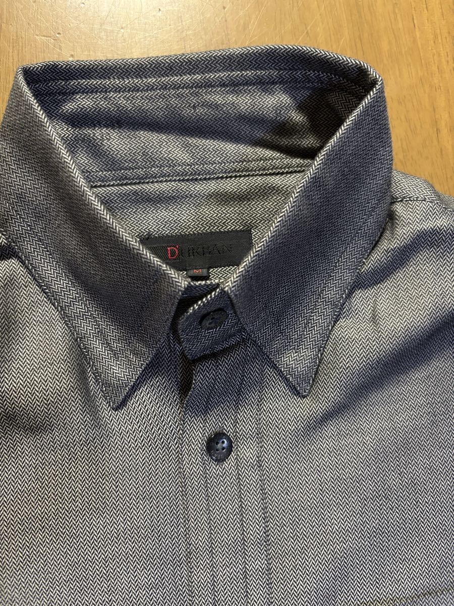 DURBAN　㈱ダーバン　綿100％　灰紺/杉綾レギュラー