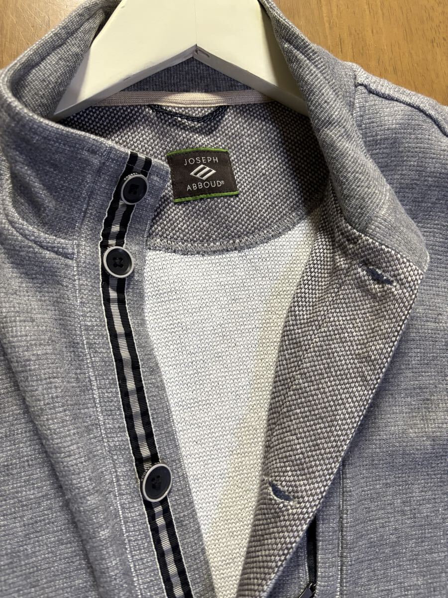 JOSEPH ABBOUD　㈱オンワード樫山　綿100％　ライト灰/スウェットアウター