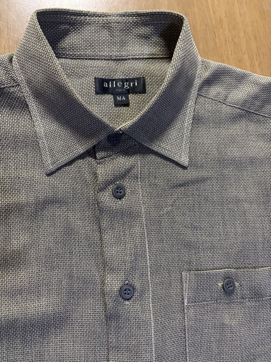 allegri ㈱三陽商会日本製　綿100％　薄モスグリーン/レギュラー