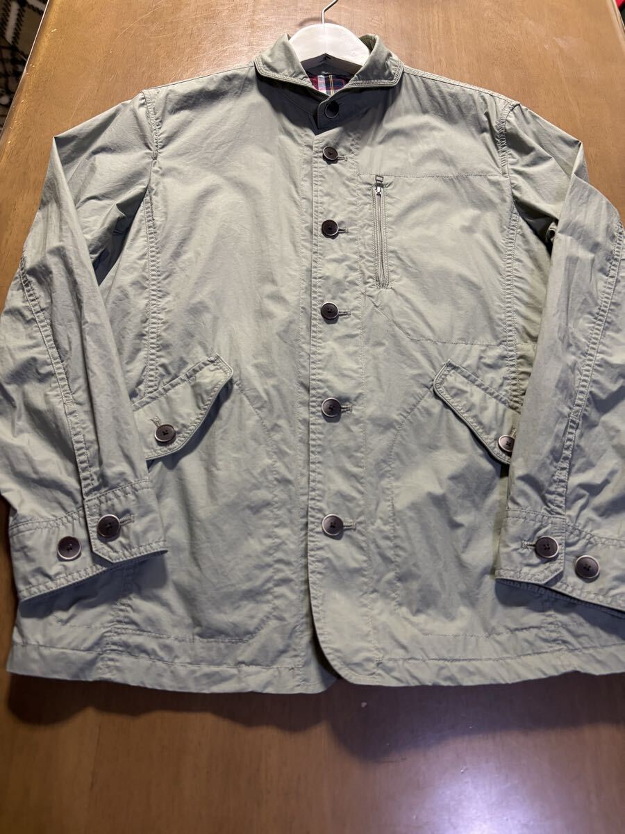 element of SIMPLE LIFE ㈱レナウン　綿100％ツイル　モスグリーン緑/アウター