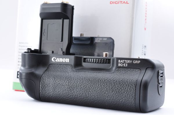 【1円～】Canon BG-E3 バッテリーグリップ キヤノン EOS Kiss Digital N/X 用 縦位置グリップ
