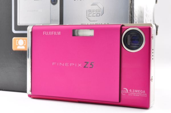 1円〜【希少色】FUJIFILM FinePix F50fd ラズベリーレッド 富士フイルム スーパーCCDハニカム搭載 オールドコンデジ