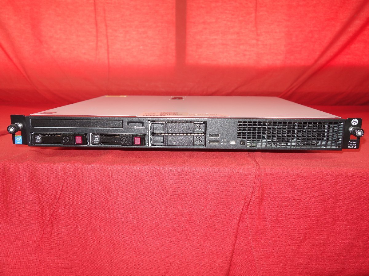 HP ProLiant DL320e Gen8 V2 【Xeon E3-1241V3】【BIOS確認OK】 メモリ8GB/HDDなし/OSなし 中古 1U ラックサーバ【10日間保証】PH260422-08