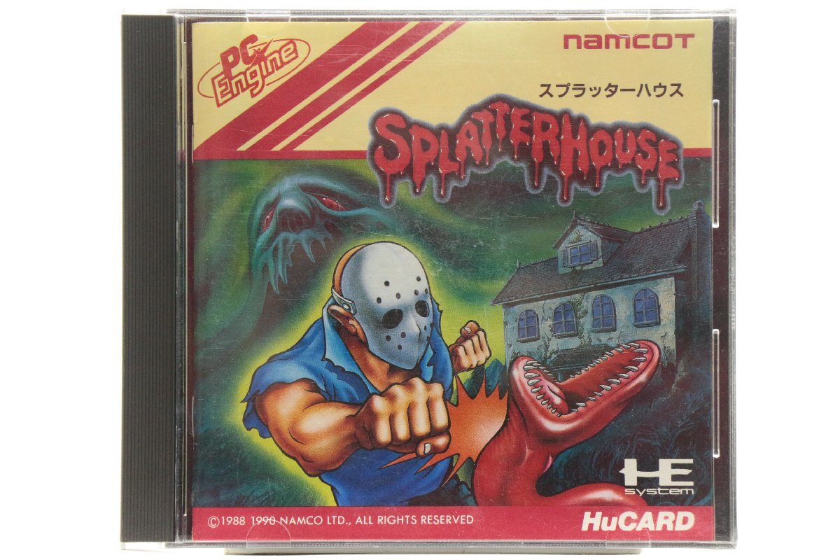 ◆1円～ [スプラッターハウス] ◎ PCエンジン ソフト namcot ◎ #7836