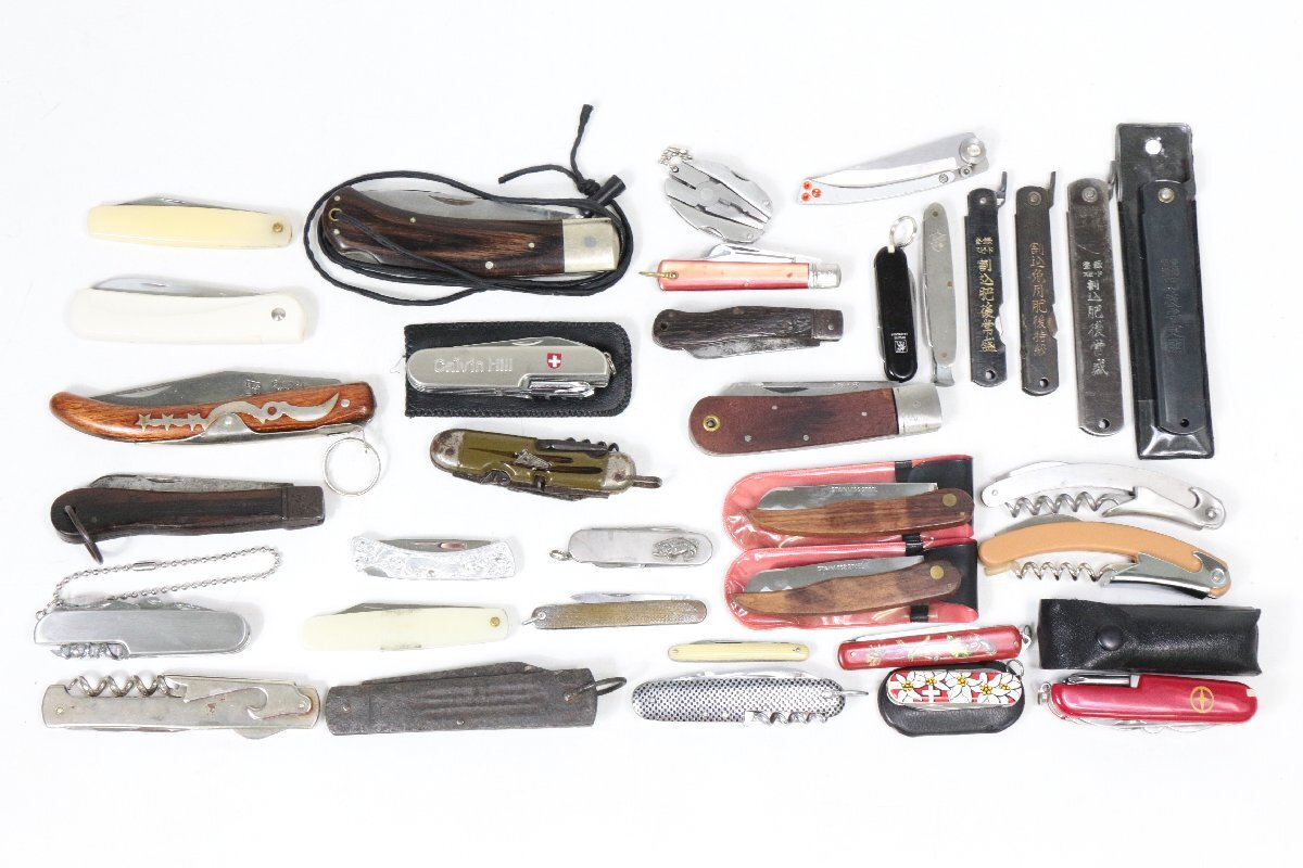 サバイバル・ハンティングナイフなど ◎ アウトドア用 まとめセット ビクトリノックス他 ◎ #7727