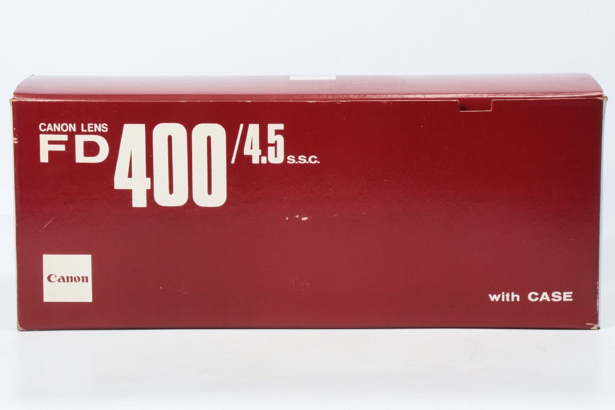 Canon/キャノン ☆ 超望遠レンズ [FD 400mm F4.5 S.S.C] 一眼カメラ 交換用レンズ ☆ #7893