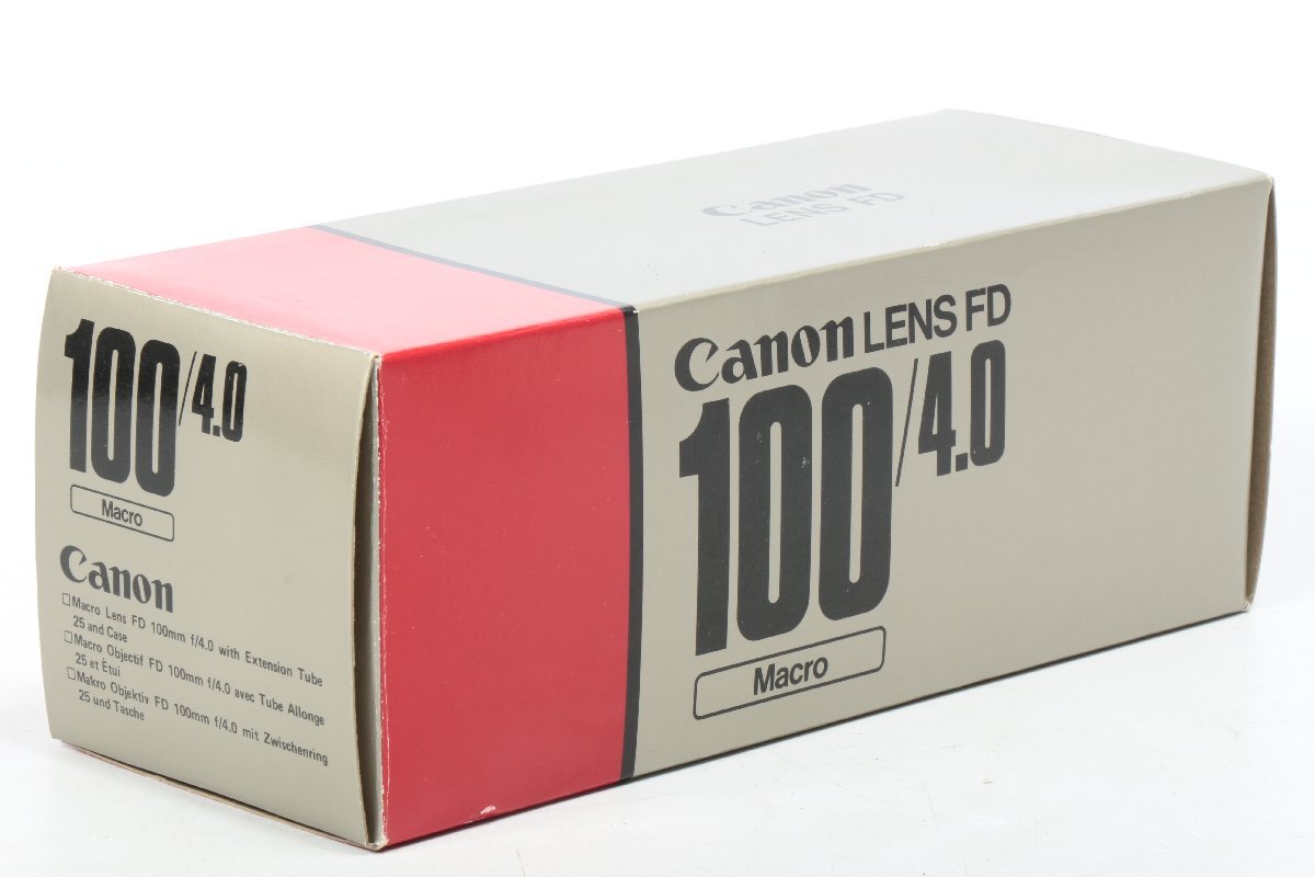 Canon/キャノン ☆ マクロレンズ [FD 100mm 1:4] 一眼カメラ 交換用レンズ ☆ #7894