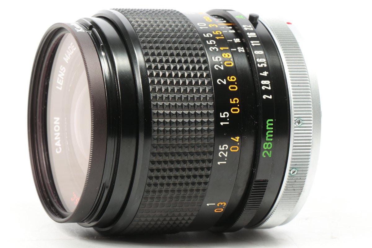Canon 〇 [FD 28mm F2 S.S.C] 一眼カメラ 交換用レンズ キャノン 〇 #7897