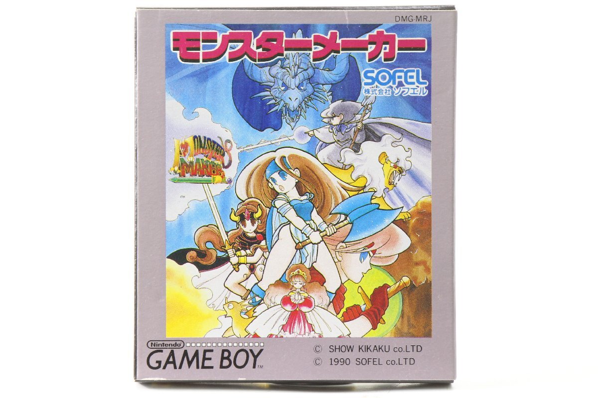 【外箱・説明書・ハガキ付き】 モンスターメーカー ◎ ゲームボーイソフト/GB ◎ #7921