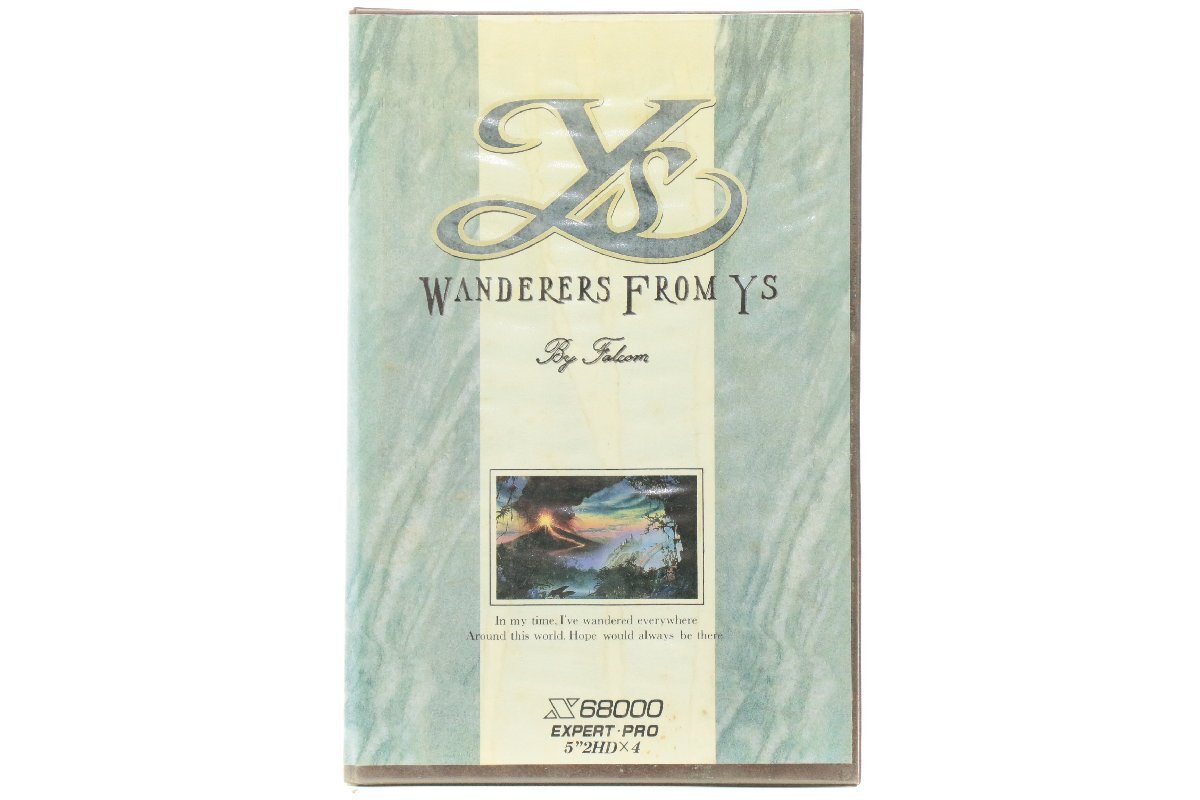 ワンダーラーズ フロム イース 〇 X68000 ソフト Falcom 5”2HD 〇 #7928