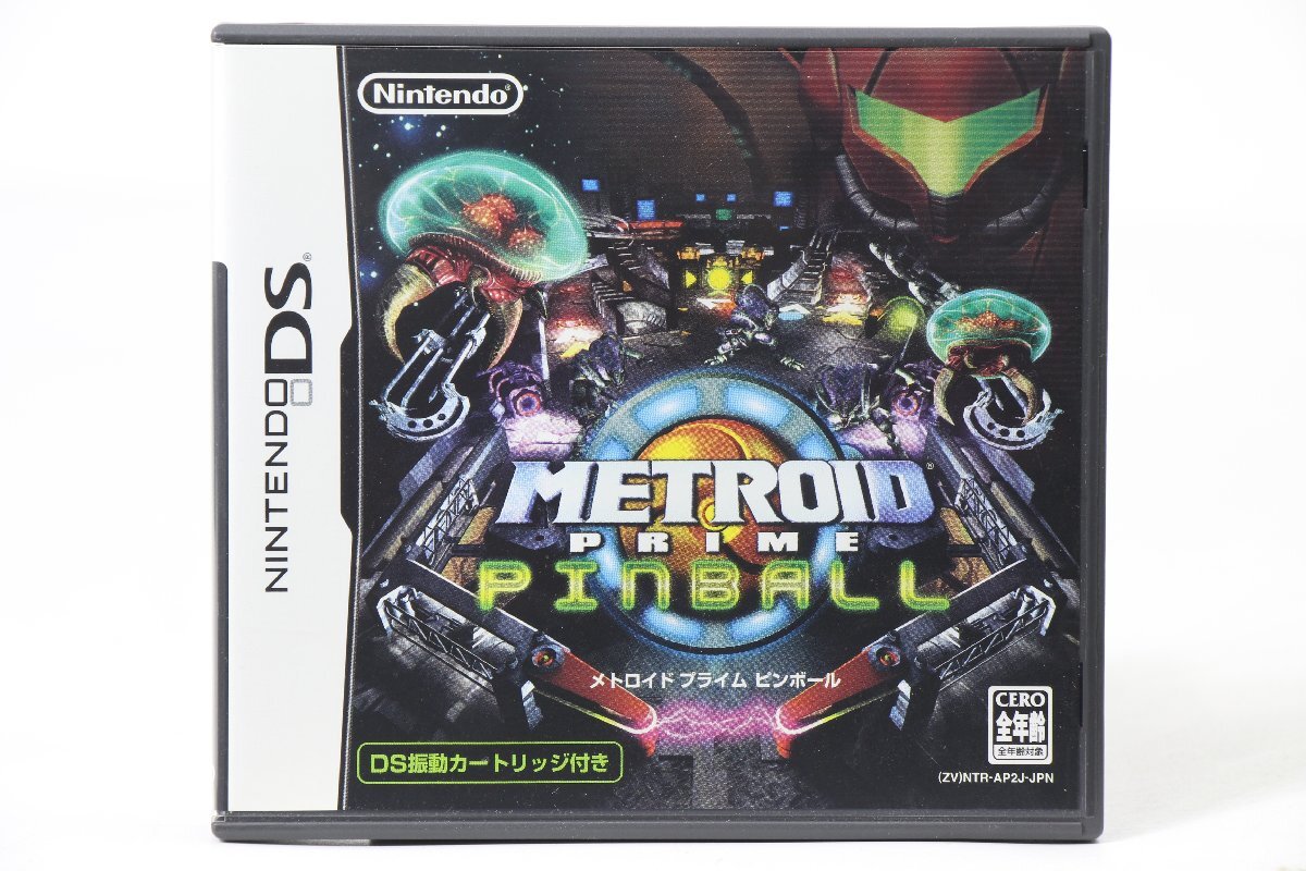 メトロイド プライム ピンボール ◎ ニンテンドーDS ソフト DS振動カートリッジ付き ◎ #7935