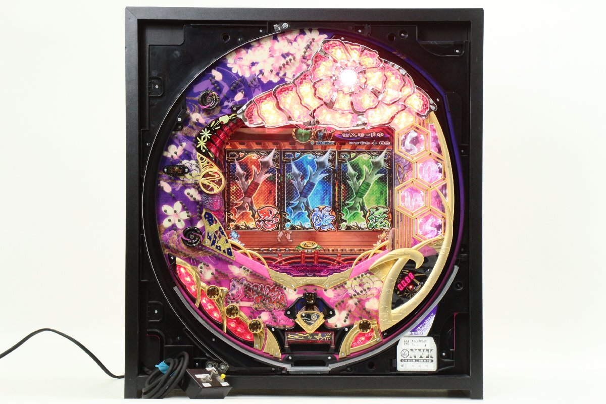 高尾 ◎ [CR新くのいち忍法帳SZF] 卓上パチンコ 1/349.7 オート機能付き ◎ #7931