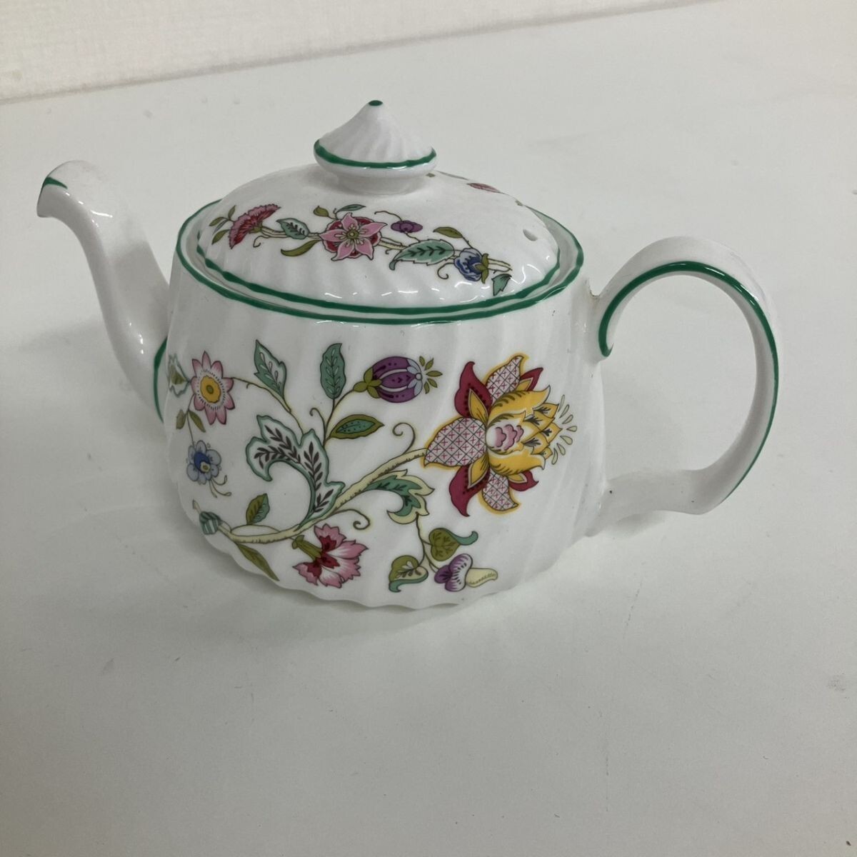 P049-SG8-1776 ティーポット ジョン ワダントン John Wadsworth ミントン MINTON ハドンホール 裏印 バックスタンプ NA