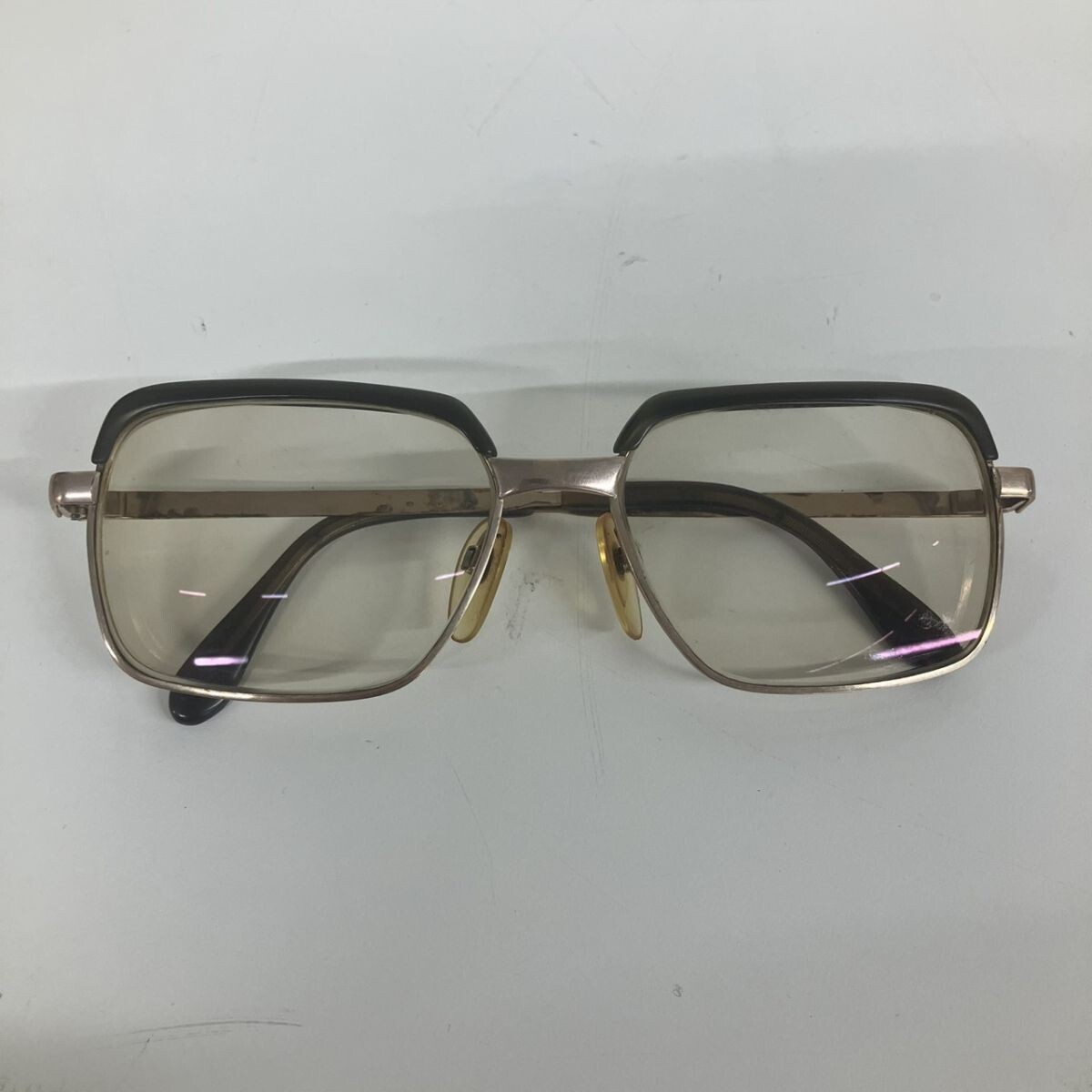 P034-Z24-84 ◎ 度ありメガネ アイウェアブランド ローデンストック RODENSTOCK Gold Filled 眼鏡 50□25-145 NA