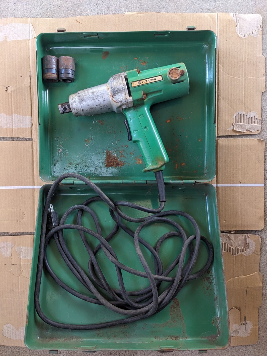 日立 インパクトレンチ WH12Y 100V 中古品