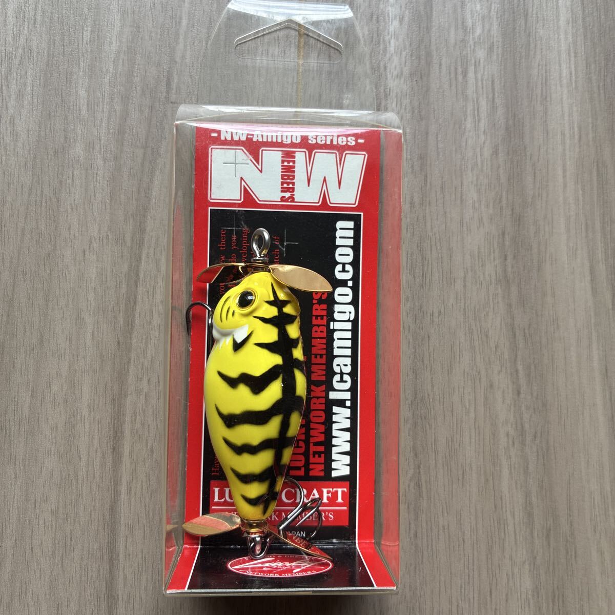 LUCKY CRAFT NW-Amigo 01 NW01 タイガー 未使用 ラッキークラフト　１円スタート まとめて取引でお得！