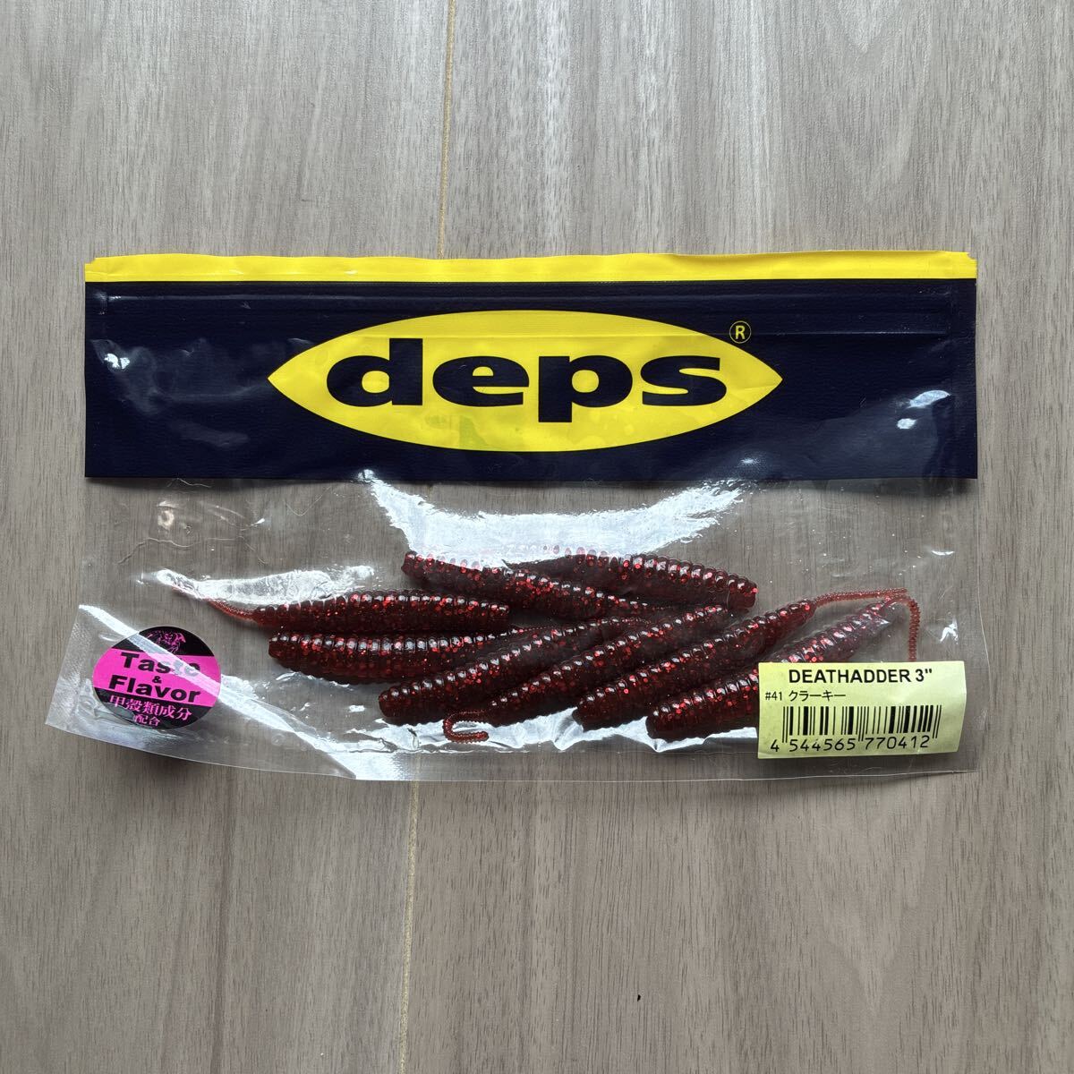 １円スタート デスアダー3インチ　DEATHADDER 3inch #41 クラーキー　８本入り デプス deps