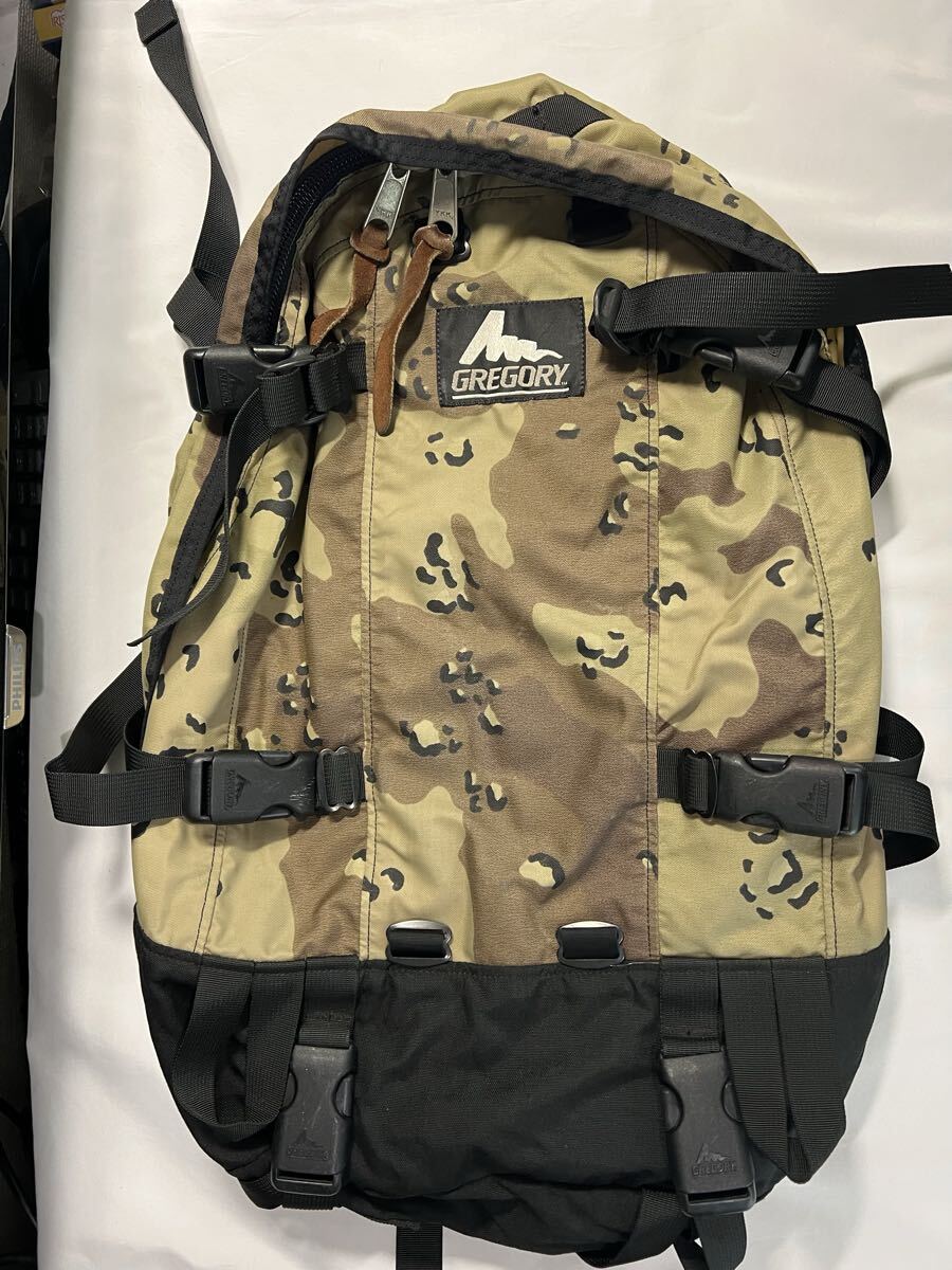 美品　希少　TM GREGORY デイアンドハーフ　チョコチップカモ　33L