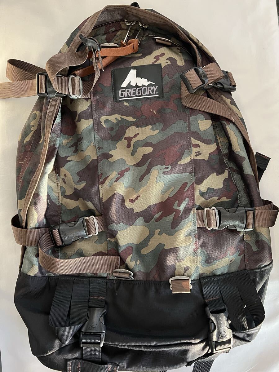 非売品？サンプル品？　GREGORY 銀タグ　デイアンドハーフ　カモフラ