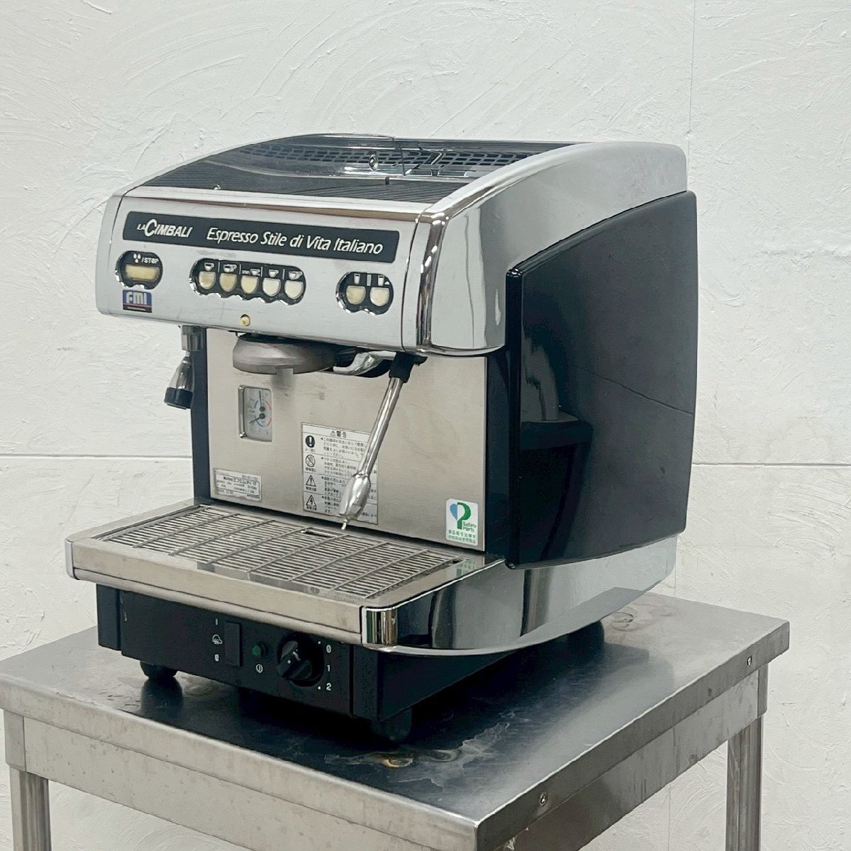 FMI LA CIMBALI チンバリ セミオートエスプレッソマシン M23-DT/1(TS) 業務用 /D2379