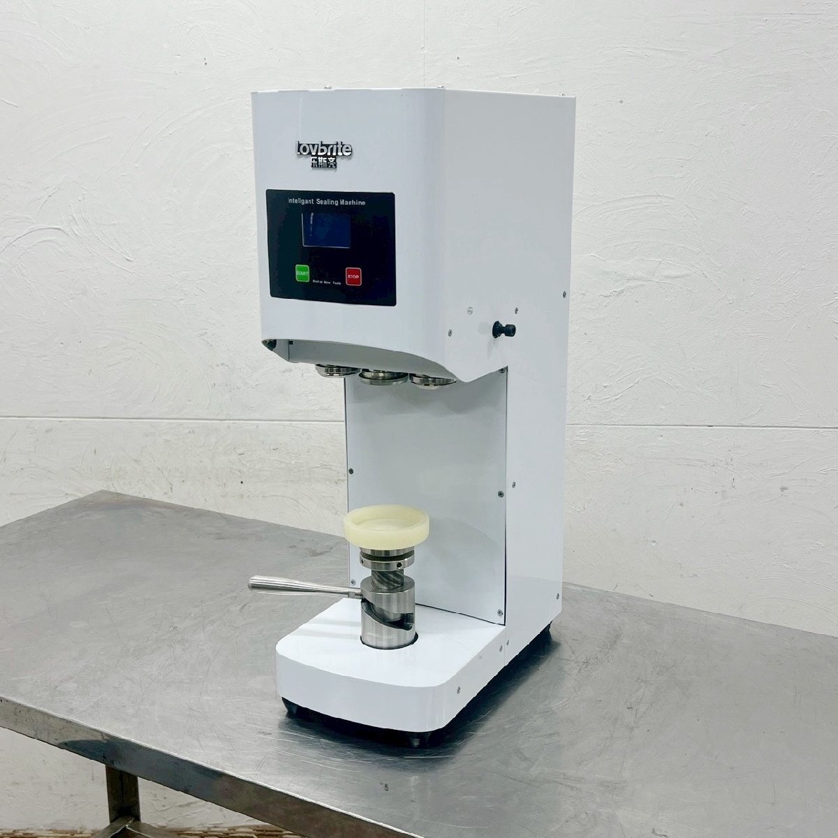業務用 缶シーリングマシン 缶シーラー 三相200V 店舗用品 /D4738